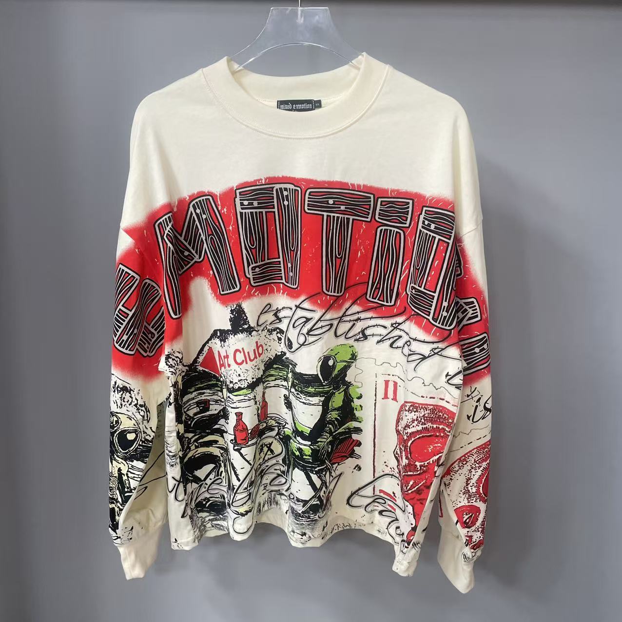 Street Fashion Us - High Quality Designer MIXED-EMOTION Long sleeved