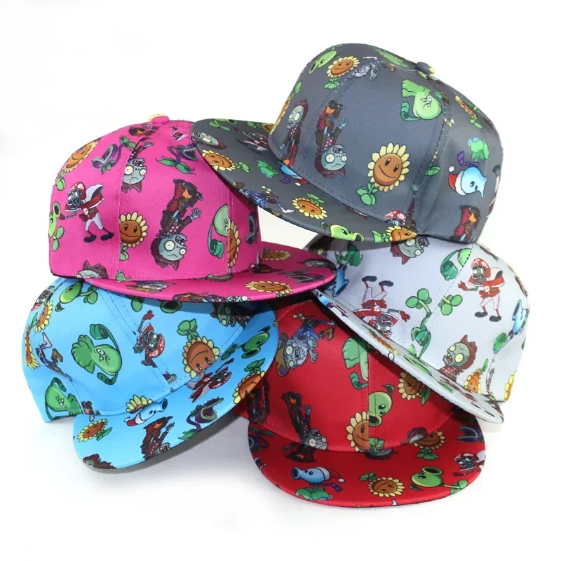Street Fashion Hats - Game Plants Vs. Zombies Cotton Baseball