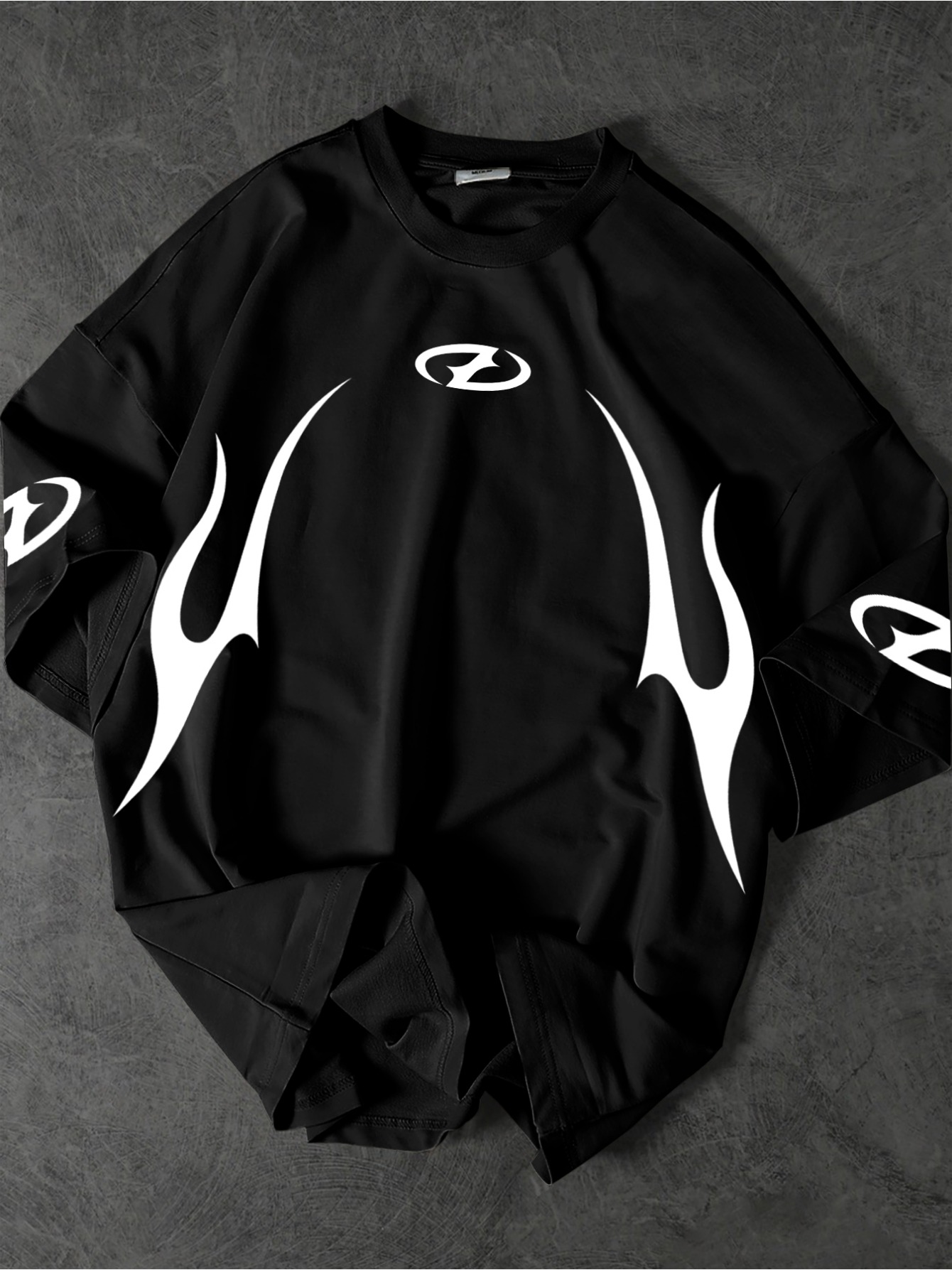 Men's Summer Polyester T-Shirt - Street Fashion For Short Guys 评论和价格