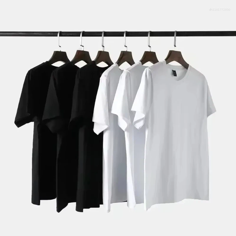Men's Summer Polyester T-Shirt - Street Fashion For Short Guys 评论和价格