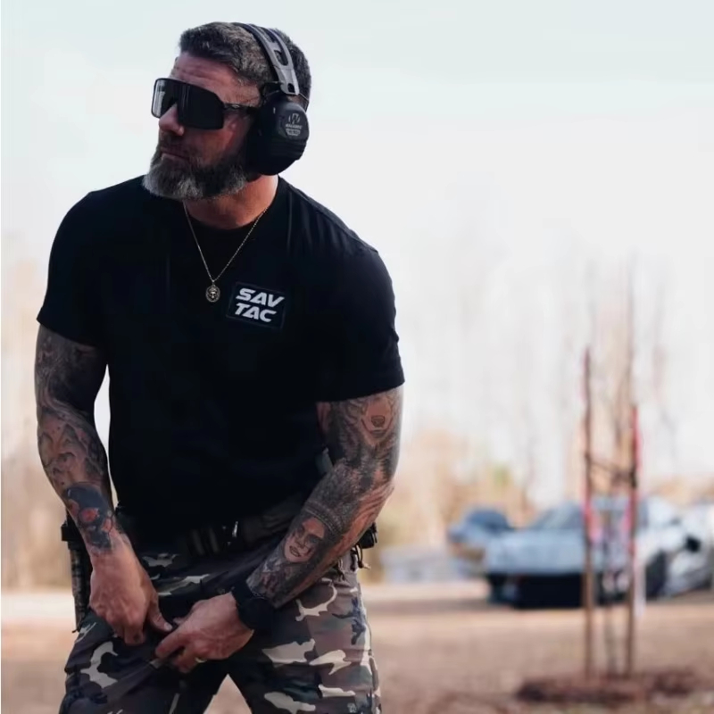 Men‘s T Shirt Outdoor Sports T - Street Fashion For Short Guys 评论和价格