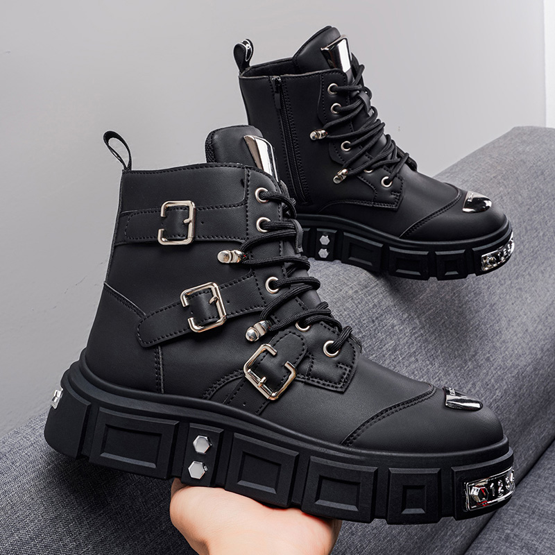 Men's Motorcycle Boots, Street - Mesh Top Layering 评论和价格