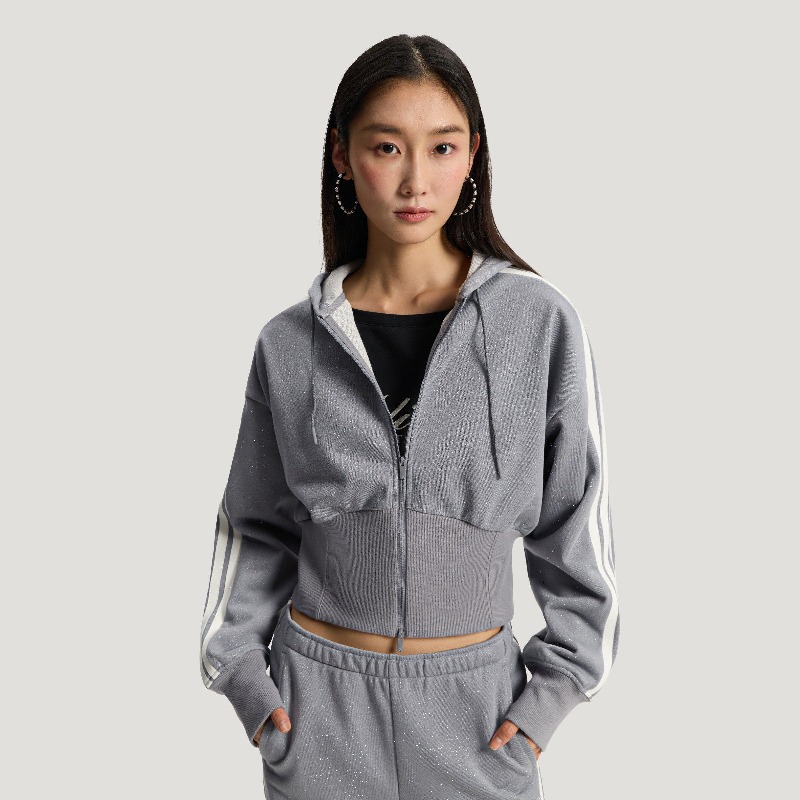 adidas Asymmetric Zip Woven Ja - Street Fashion Adidas 评论和价格