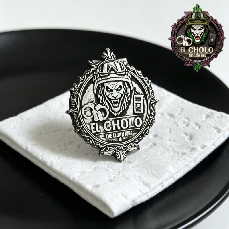 Custom Clown Logo Brooch Perso - Street Fashion Hats 评论和价格