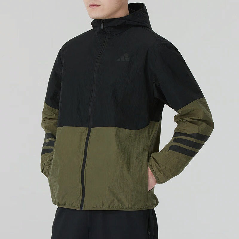 adidas Washed Hood Wind Jacket - Street Fashion Adidas 评论和价格