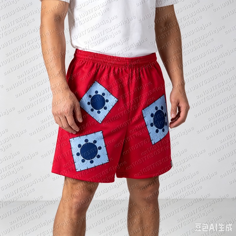 2026 Anime Mesh Shorts Men Wom - Street Fashion Hats 评论和价格