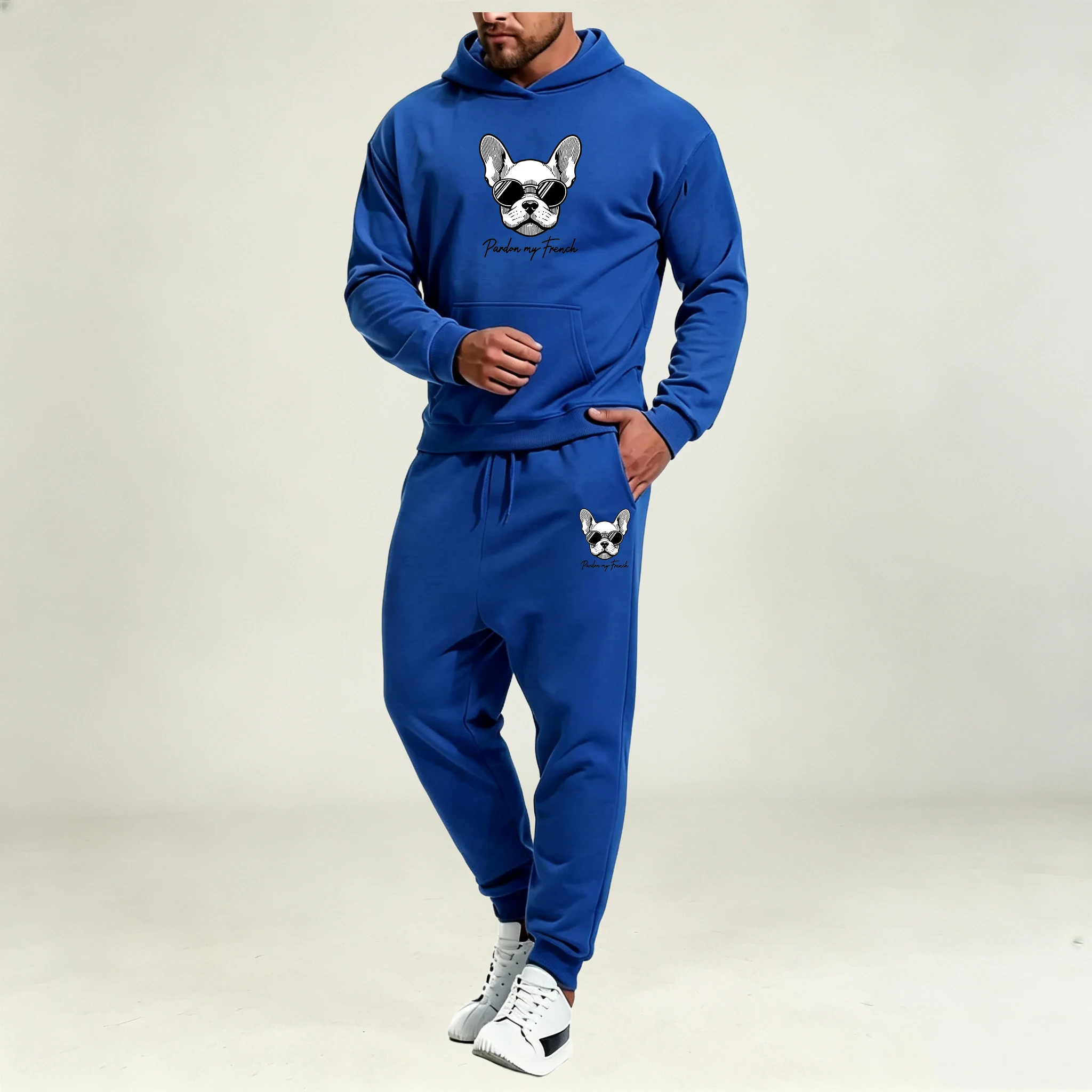 Men Clothing Sets 2Pcs Autumn  - Street Fashion Winter 评论和价格