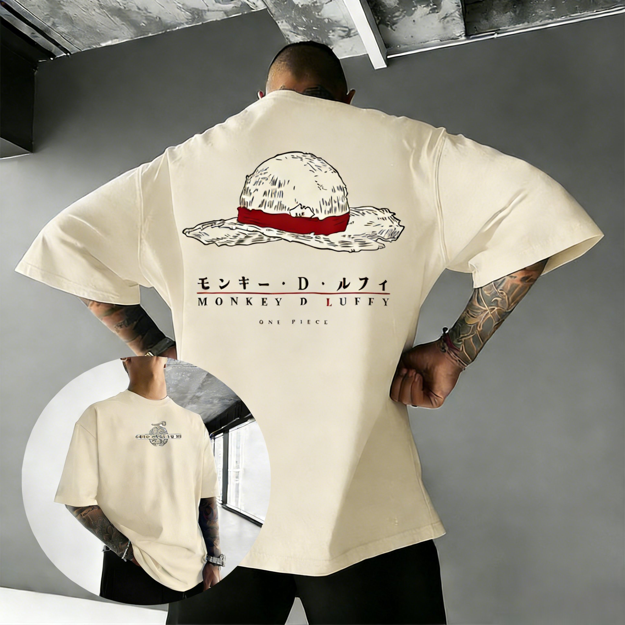 One Piece Anime Luffy T Shirt  - Street Fashion Hats 评论和价格