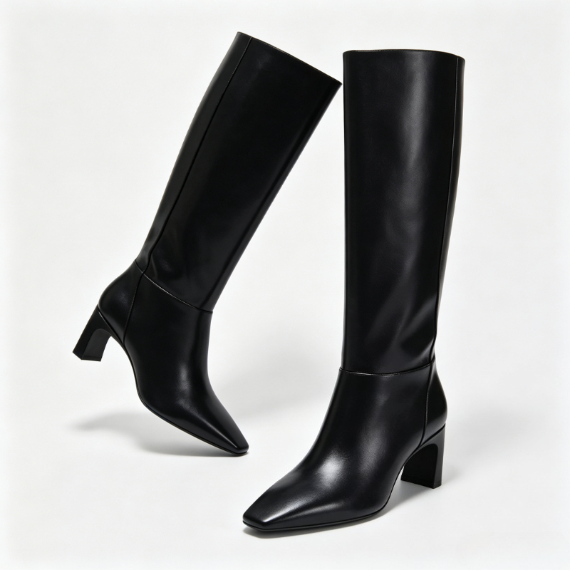 Fashion Leather Kitten Heels W - Street Fashion Designer 评论和价格