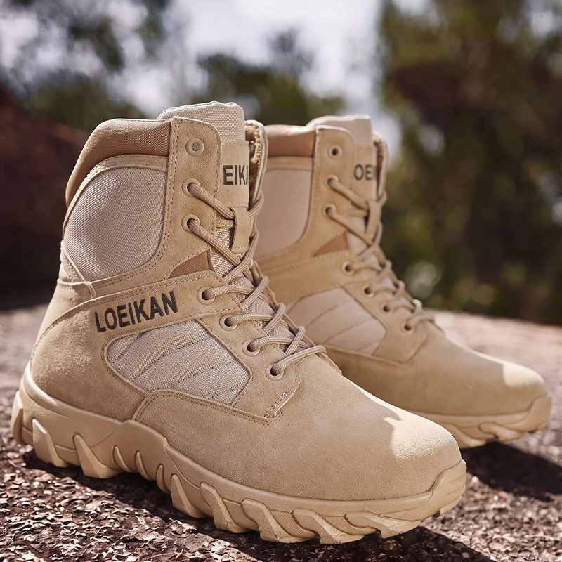 Men's Tactical Combat Boots Su - Mesh Top Layering 评论和价格