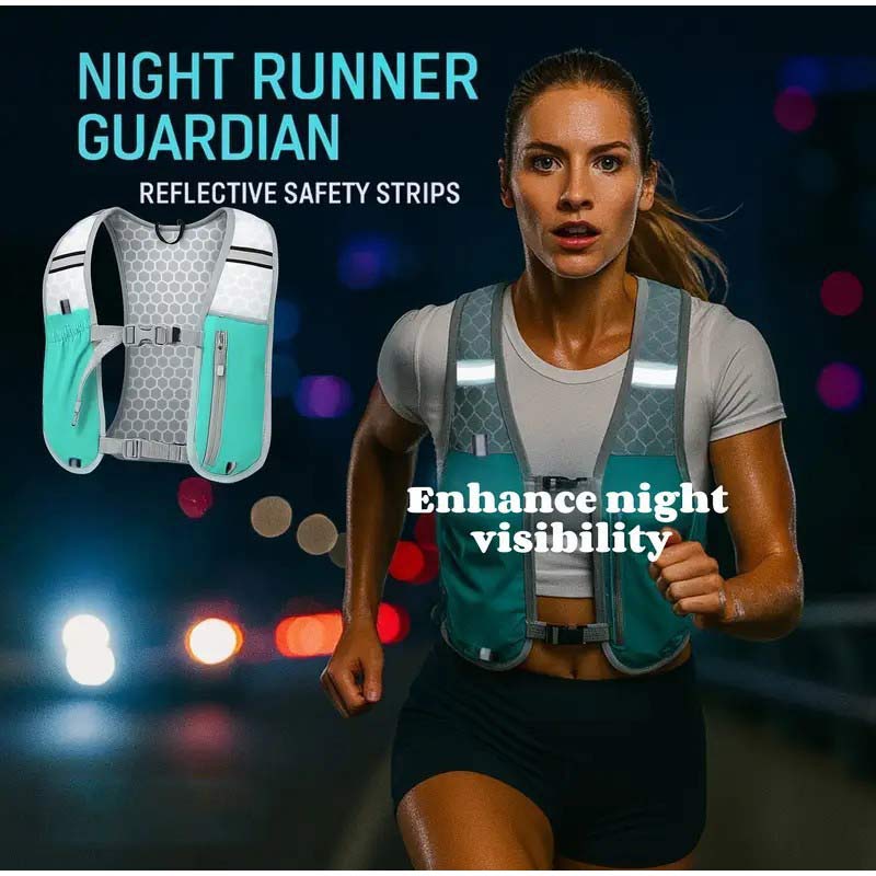 Lightweight Running Vest with  - Reflective Jacket Running 评论和价格