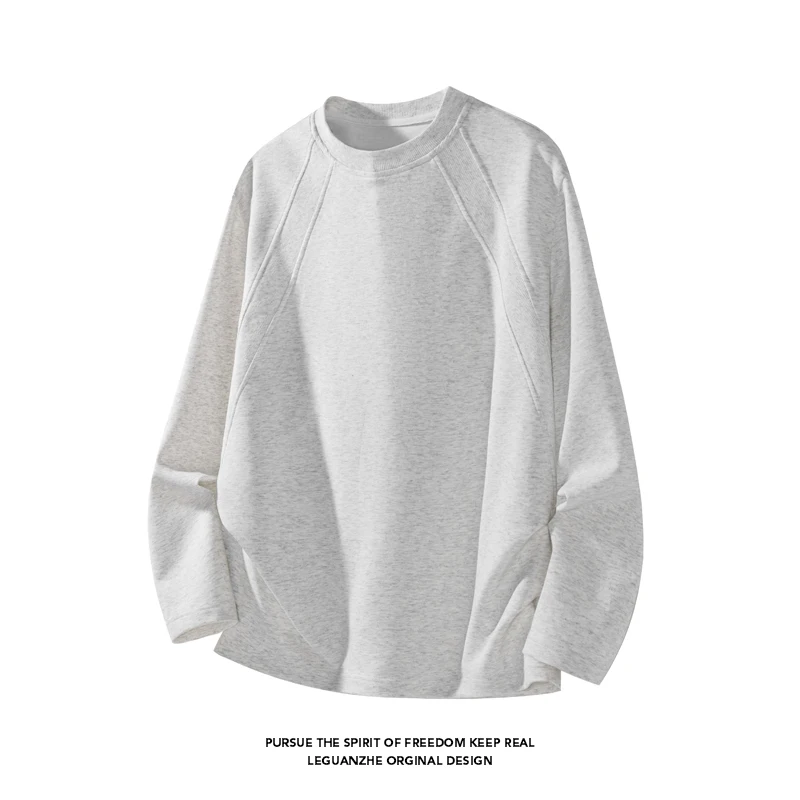 Men Fashion Raglan Seam Crew N - Street Fashion Us 评论和价格