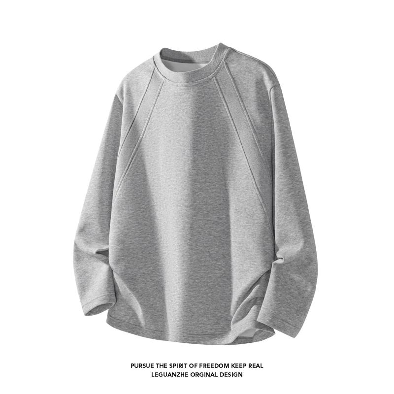 Men Fashion Raglan Seam Crew N - Street Fashion Us 评论和价格