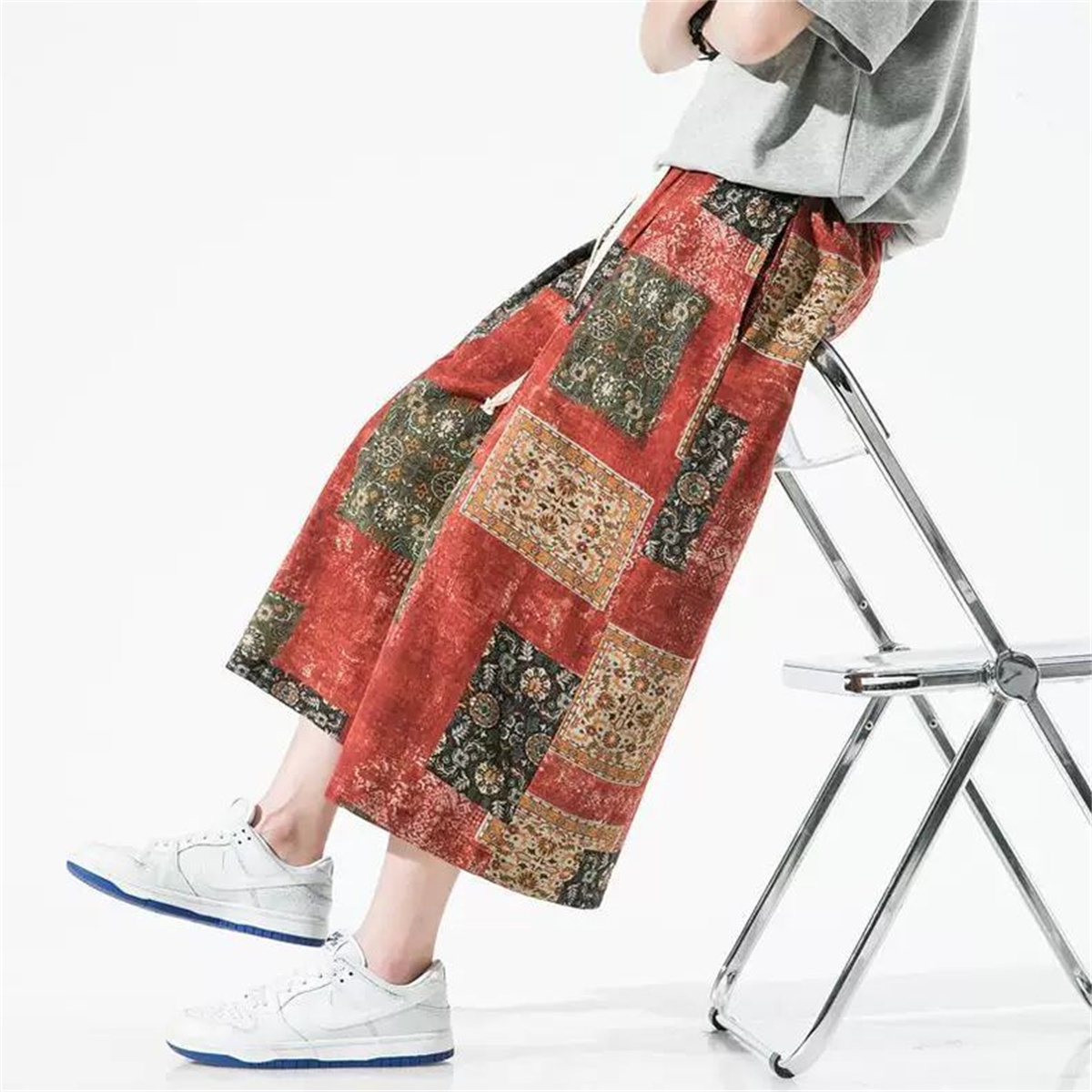 New 2025 Summer Chinese Style  - Cargo Pant Wide 评论和价格