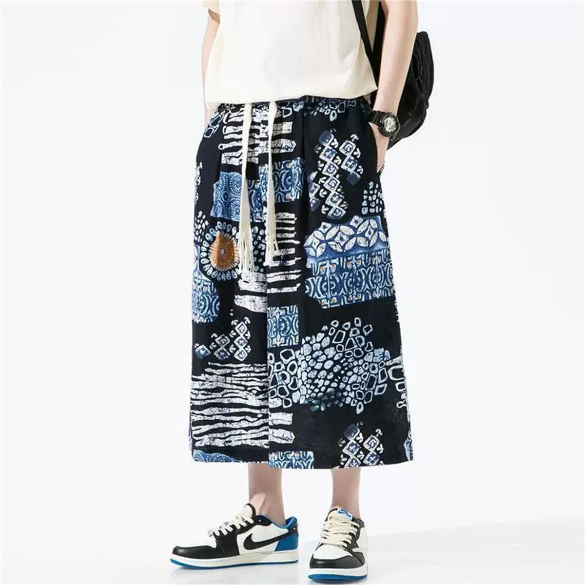New 2025 Summer Chinese Style  - Cargo Pant Wide 评论和价格