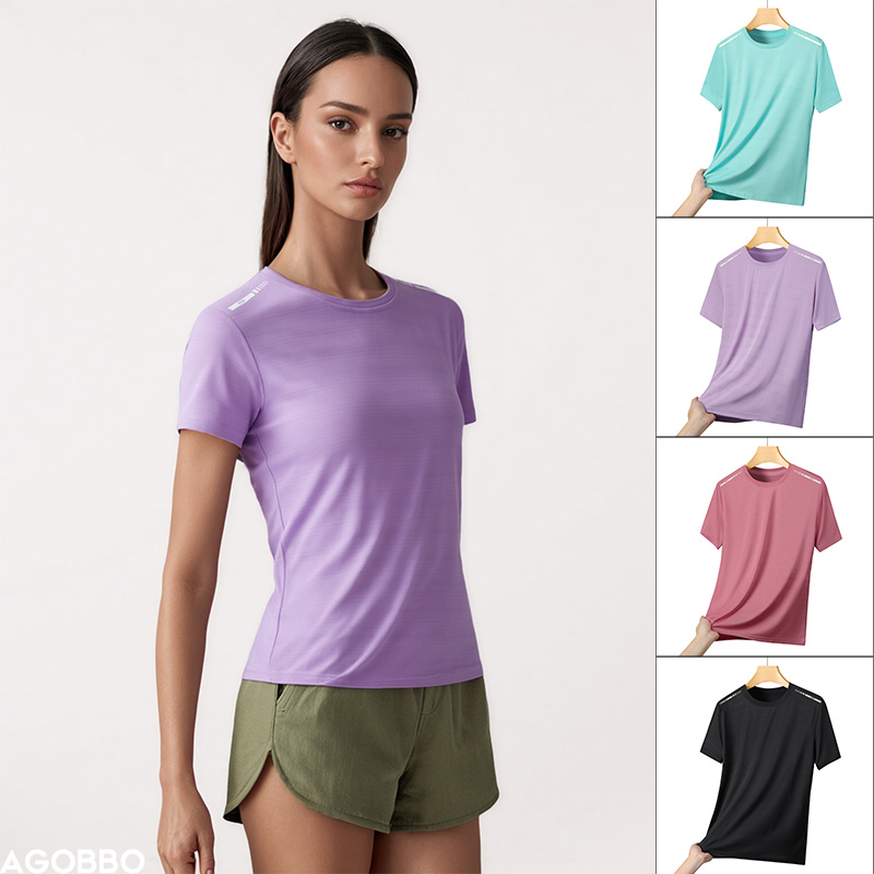 Women Reflective Running T-Shi - Mesh Top Layering 评论和价格